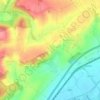 Buk topographic map, elevation, terrain