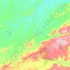 São João do Tigre topographic map, elevation, terrain