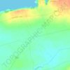 Cloghaunsavaun topographic map, elevation, terrain
