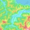 Berriatúa topographic map, elevation, terrain