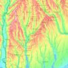 Gagauzia topographic map, elevation, terrain