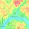 Plainfield Charter Township topographic map, elevation, terrain