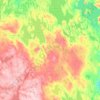 Kunwak River topographic map, elevation, terrain