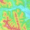 Gura Humorului topographic map, elevation, terrain