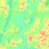 Ottawa River topographic map, elevation, terrain