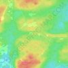 Broughton topographic map, elevation, terrain