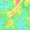 Jardim Aclimação topographic map, elevation, terrain