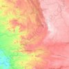 Cuanza Norte Province topographic map, elevation, terrain
