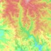 Kalimna West topographic map, elevation, terrain