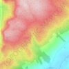 Mad River topographic map, elevation, terrain