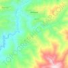 Genalguacil topographic map, elevation, terrain