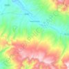 Bagua Grande topographic map, elevation, terrain