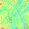 Town of Chester topographic map, elevation, terrain