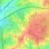 Clement's Wood topographic map, elevation, terrain