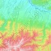 Sălașu de Sus topographic map, elevation, terrain