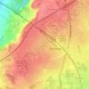 Patchway topographic map, elevation, terrain