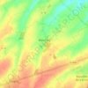 Morchies topographic map, elevation, terrain
