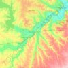 Geary County topographic map, elevation, terrain