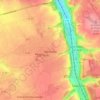 Offranville topographic map, elevation, terrain