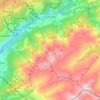 Grengiols topographic map, elevation, terrain