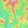 Utelle topographic map, elevation, terrain