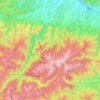 Râu de Mori topographic map, elevation, terrain
