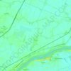 Canaro topographic map, elevation, terrain