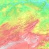 Letur topographic map, elevation, terrain