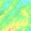 Thorembais-les-Béguines topographic map, elevation, terrain