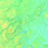 Tân Xã topographic map, elevation, terrain