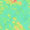 Pihlajavesi topographic map, elevation, terrain