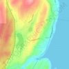 Allyn topographic map, elevation, terrain