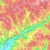 Montcabrier topographic map, elevation, terrain