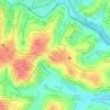 Bairro da Glória topographic map, elevation, terrain