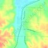 Verona topographic map, elevation, terrain