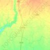 Khatauli topographic map, elevation, terrain
