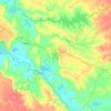 Ícolo and Bengo Municipality topographic map, elevation, terrain