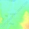 Bagni topographic map, elevation, terrain