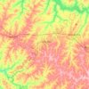 Guararapes topographic map, elevation, terrain