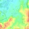 Grendon topographic map, elevation, terrain