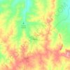 Young topographic map, elevation, terrain