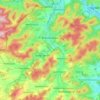 Breidenbach topographic map, elevation, terrain