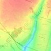 Caiobá topographic map, elevation, terrain