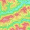 Gurk topographic map, elevation, terrain