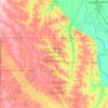 Winnebago Tribe of Nebraska topographic map, elevation, terrain