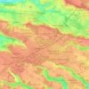 Communauté d'agglomération de Saint-Quentin-en-Yvelines topographic map, elevation, terrain