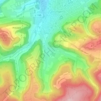 73457 topographic map, elevation, terrain