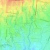 Padangsambian topographic map, elevation, terrain