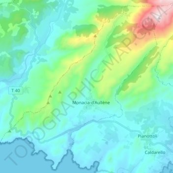 20171 topographic map, elevation, terrain