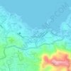 Christiansted topographic map, elevation, terrain